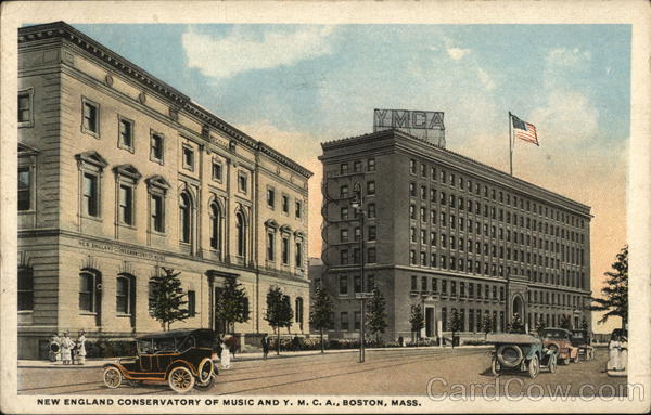New England Conservatory of Music and Y.M.C.A. Boston Massachusetts