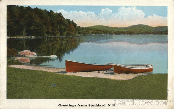 Lake Scene Stoddard New Hampshire