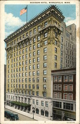 View of Radisson Hotel Minneapolis, MN Postcard Postcard Postcard