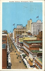 Nicollet Avenue Minneapolis, MN Postcard Postcard Postcard