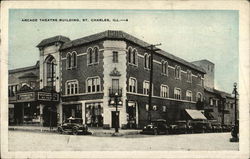 Arcade Theatre Building Postcard