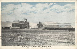 U.S. Gypsum Co.'s Mill Postcard