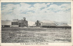 U.S. Gypsum Co.'s Mill Postcard
