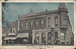 First National Bank Postcard