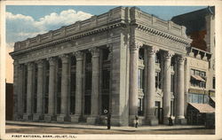 First National Bank Postcard