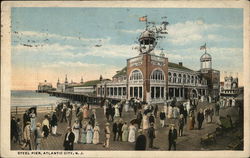 Steel Pier Atlantic City, NJ Postcard Postcard Postcard