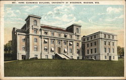 Home Economics Building, University of Wisconsin Postcard