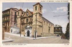 La Merced Church, Panama City Postcard Postcard Postcard