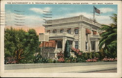 The Southermost U.S. Weather Bureau in Continental United States Key West, FL Postcard Postcard Postcard