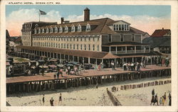 Atlantic Hotel Ocean City, MD Postcard Postcard Postcard