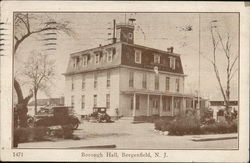 Borough Hall Bergenfield, NJ Postcard Postcard Postcard