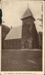 St. George's Church, Maplewood, N.J. Postcard