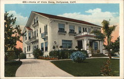 Home of Viola Dana Hollywood, CA Postcard Postcard Postcard