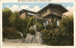 Home of Elliot Dexter Hollywood, CA Postcard Postcard Postcard