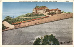 Home of Antonio Moreno Postcard