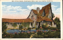 Willat Studio, Washington Blvd. Postcard
