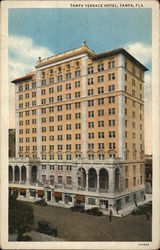 Tampa Terrace Hotel Florida Postcard Postcard Postcard