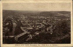 Bird's Eye View Postcard