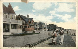 On th Boardwalk Bay Head, NJ Postcard Postcard Postcard