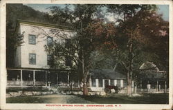 Mountain Spring House Greenwood Lake, NY Postcard Postcard Postcard