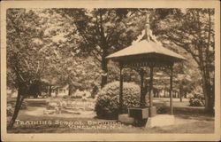 Training School Grounds Postcard