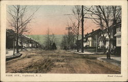 Park Ave. Englewood, NJ Postcard Postcard Postcard