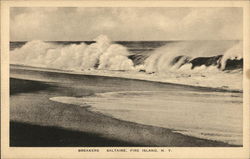 Breakers, Saltaire Fire Island, NY Postcard Postcard Postcard