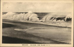 Breakers, Saltaire Fire Island, NY Postcard Postcard Postcard