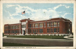 Simmons Elementary School Aberdeen, SD Postcard Postcard Postcard