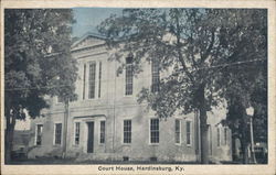 Court House Building Hardinsburg, KY Postcard Postcard Postcard