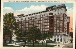 The Curtis Publishing Company, Independence Square Postcard