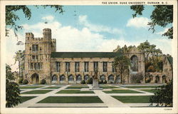 The Union, Duke University Durham, NC Postcard Postcard Postcard