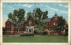 Cotton Belt Railway Hospital Texarkana, AR Postcard Postcard Postcard