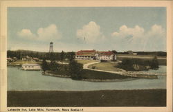 Lakeside Inn, Lake Milo Yarmouth, NS Canada Nova Scotia Postcard Postcard Postcard