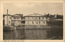 View of Acadian Inn Postcard