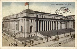 General Post Office New York, NY Postcard Postcard 