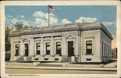 Post Office Building Postcard