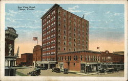 Bay View Hotel Tampa, FL Postcard Postcard Postcard