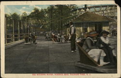 The Witching Waves, Schenck Bros. Palisades Park, NJ Postcard Postcard Postcard