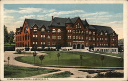 State Normal School Oneonta, NY Postcard Postcard Postcard