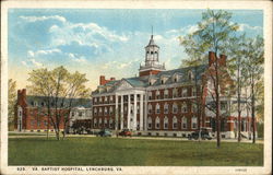 VA. Baptist Hospital Postcard