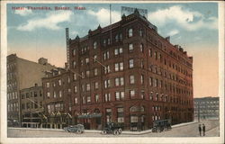 View of Hotel Thorndike Boston, MA Postcard Postcard Postcard