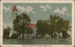 Library, Cornell Unviersity Ithaca, NY Postcard Postcard Postcard