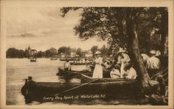 Every Day Sport White Lake, NY Postcard Postcard Postcard