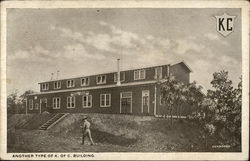 Knights of Columbus - Another type of K. of C. Building Postcard