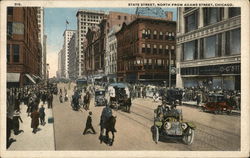 State Street, North from Adams Street Postcard