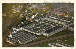 Cadillac Motor Car Company Detroit, MI Postcard Postcard Postcard