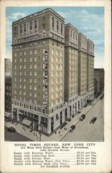 Hotel Times Square Postcard