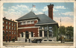 Post Office Haverhill, MA Postcard Postcard Postcard