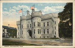 Armory New Bedford, MA Postcard Postcard Postcard